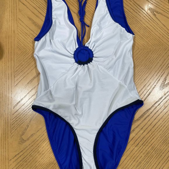 0407 New Women's Venus Blue One-Piece Swimsuit - Picture 9 of 11
